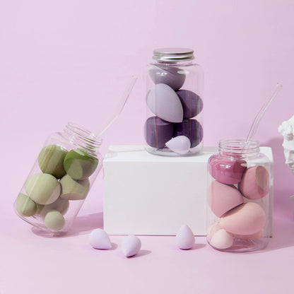 Set de 7 Esponjas de Belleza para Maquillaje | Beauty Blenders Multifuncionales