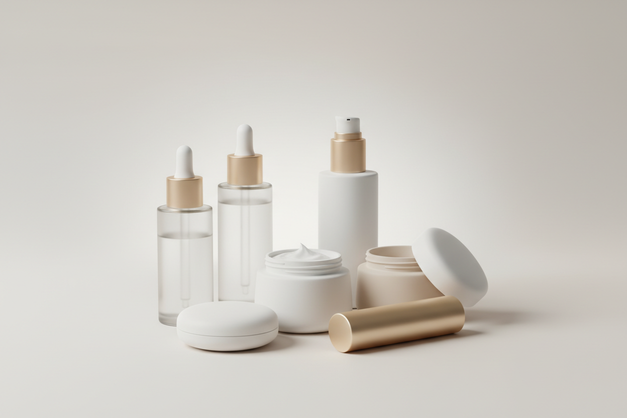 Banner de cosmética sin texto